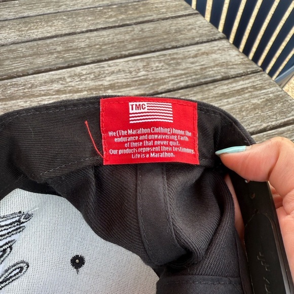 Crenshaw Snapback Hat Nipsey Hussle Black Embroidered - Picture 4 of 5